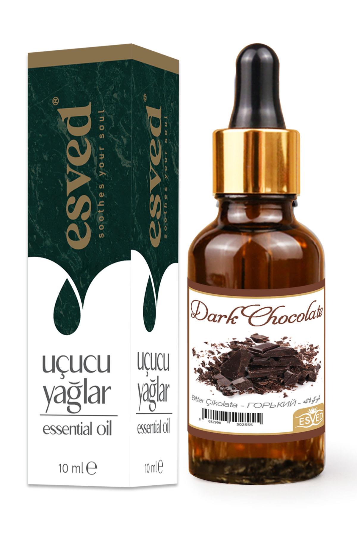 Bitter Çikolata Kokusu Saf Esansiyel Uçucu Yağ Buhurdanlık Yağı Difüzör Esansı Aromaterapi Ortam Koku 10ml