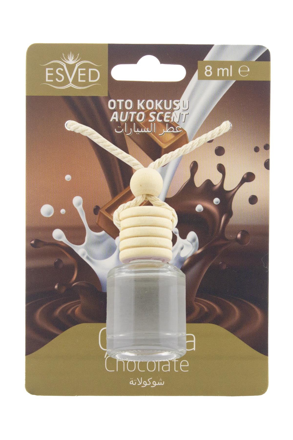 Çikolata Kokusu 8 Ml Araba Kokusu Cam Şişe