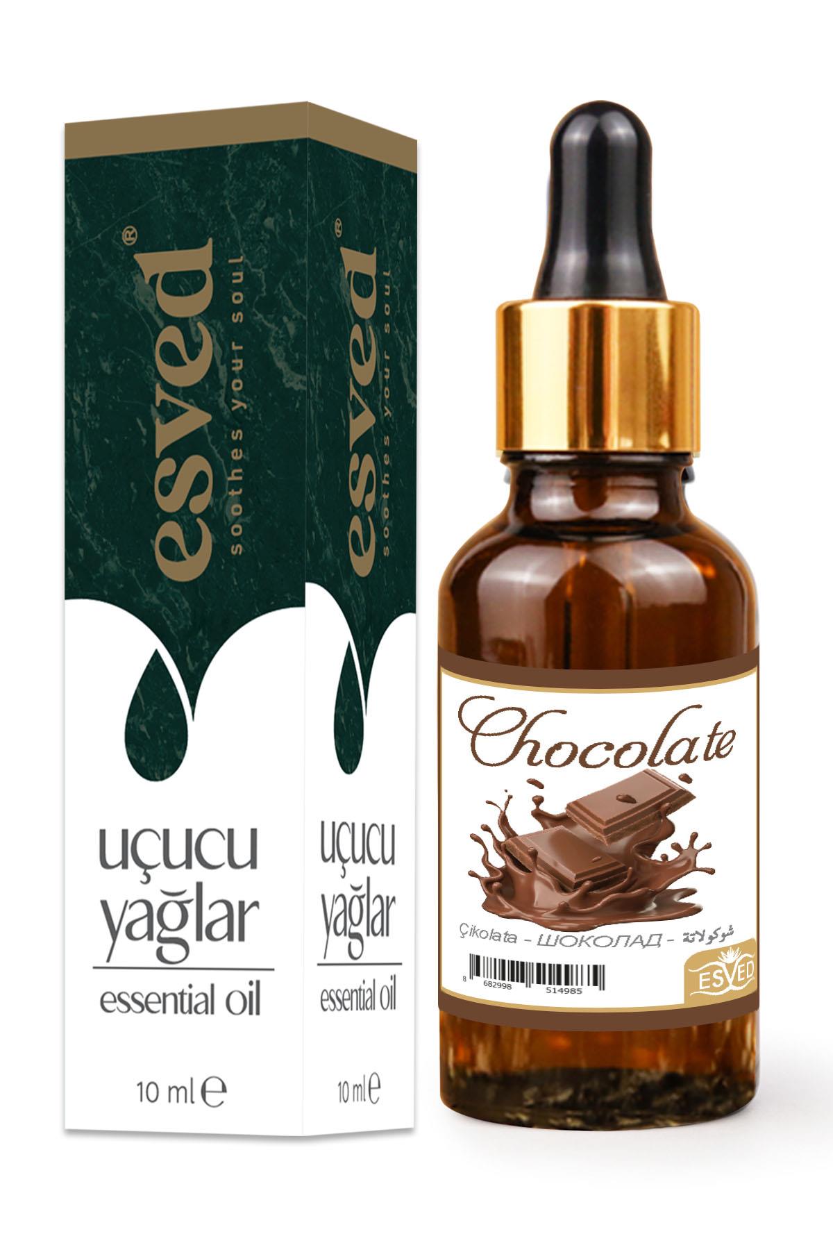 Çikolata Kokusu Saf Esansiyel Uçucu Yağ Buhurdanlık Yağı Difüzör Esansı Aromaterapi Ortam Koku 10ml