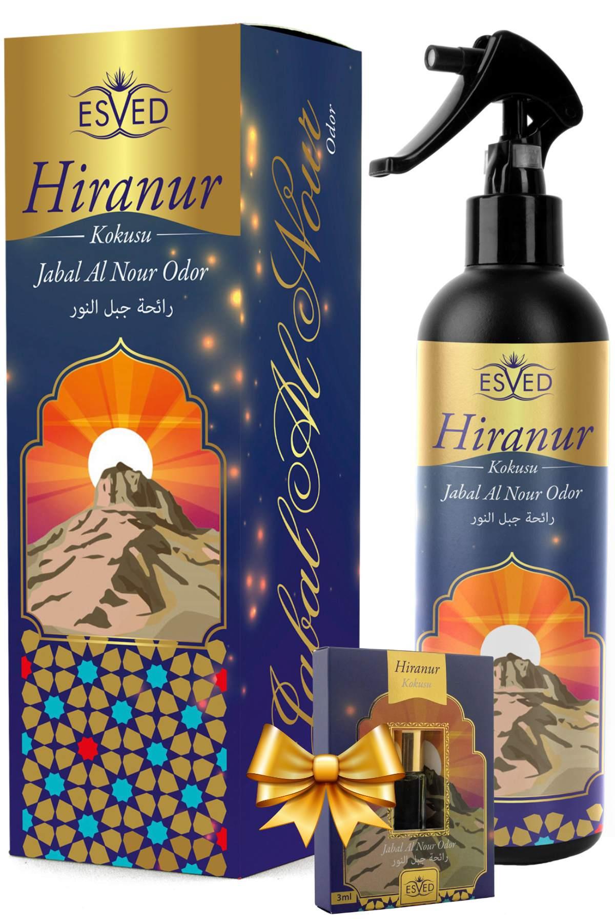 Hiranur Kokusu Sprey 400 Ml. Hiranur Kokusu Parfüm Esansı 3Ml. Hediyeli