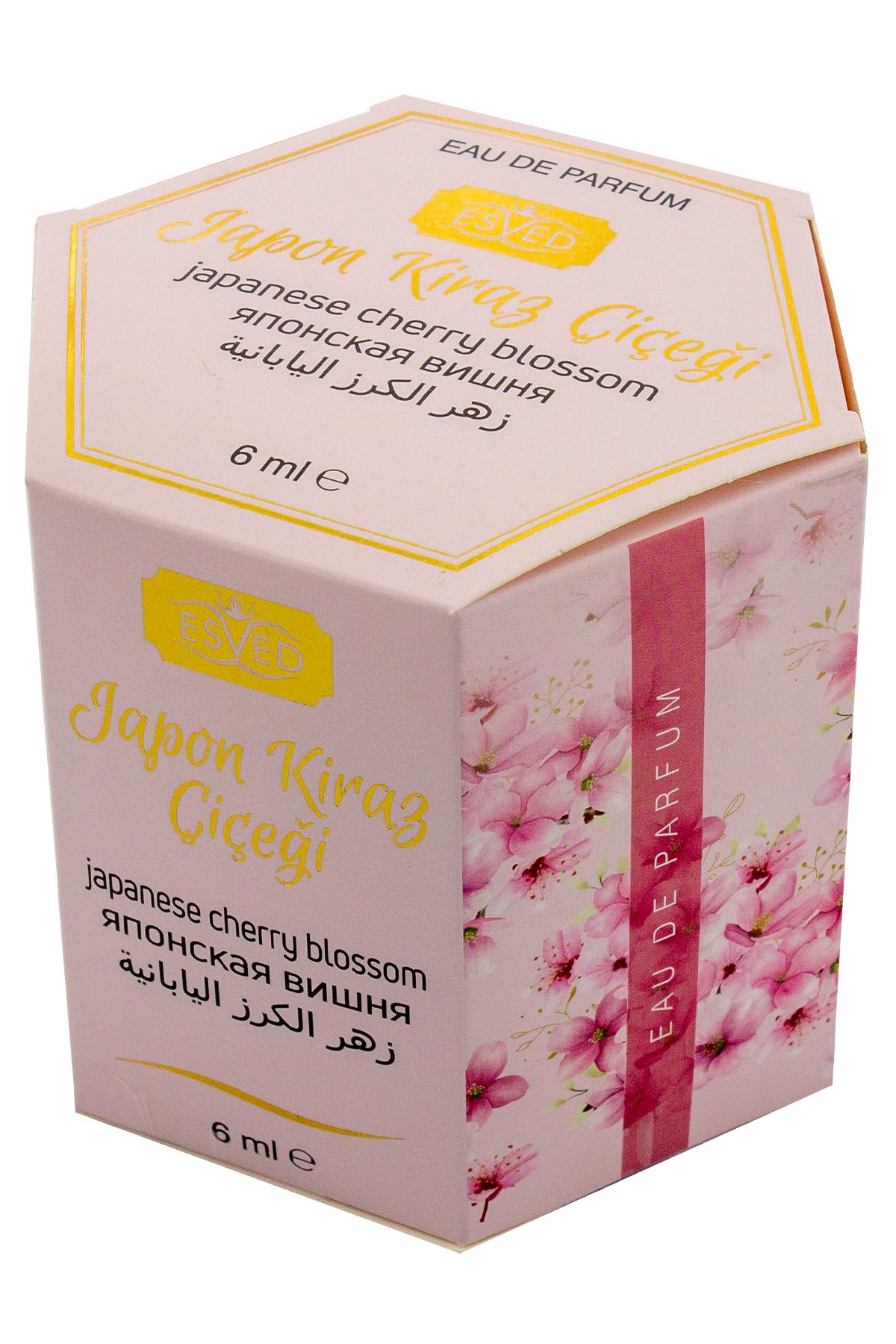 Japon Kiraz Çiçeği Kokusu Alkolsüz Esans 6Ml. 6'lı Paket