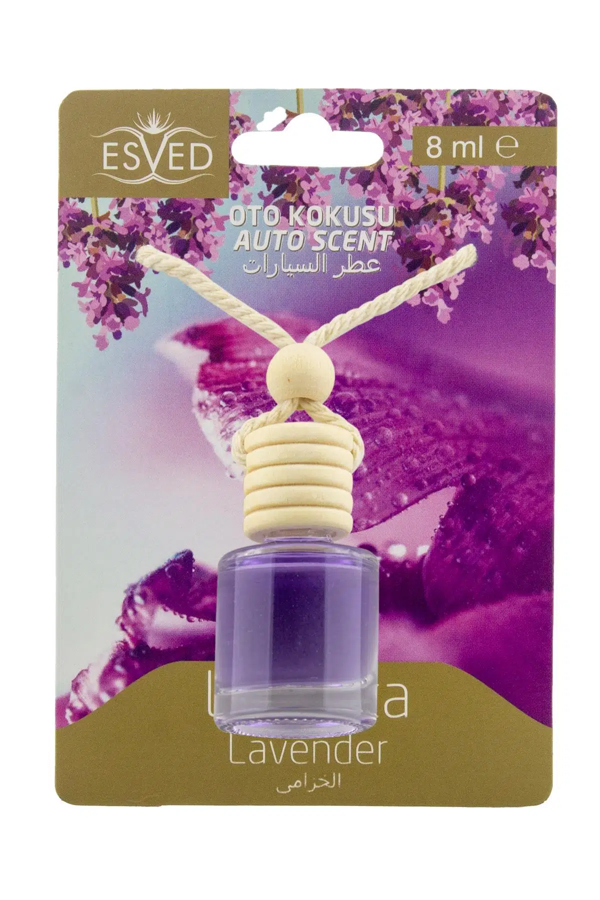 Lavanta Kokusu 8 Ml Araba Kokusu Cam Şişe