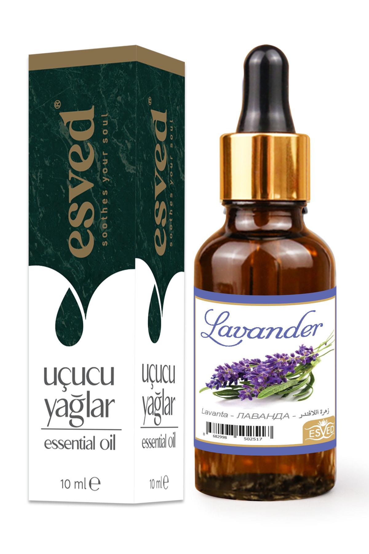 Lavanta Kokusu Saf Esansiyel Uçucu Yağ Buhurdanlık Yağı Difüzör Esansı Aromaterapi Ortam Koku 10ml