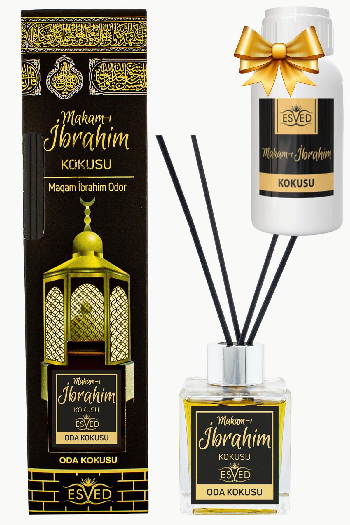 Makamı İbrahim Kokusu 100 Ml Çubuklu Oda Kokusu Yedek Dolum Şişesi Hediyeli