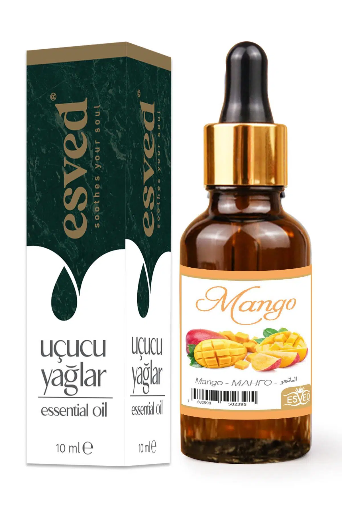 Mango Kokusu Saf Esansiyel Uçucu Yağ Buhurdanlık Yağı Difüzör Esansı Aromaterapi Ortam Koku 10ml