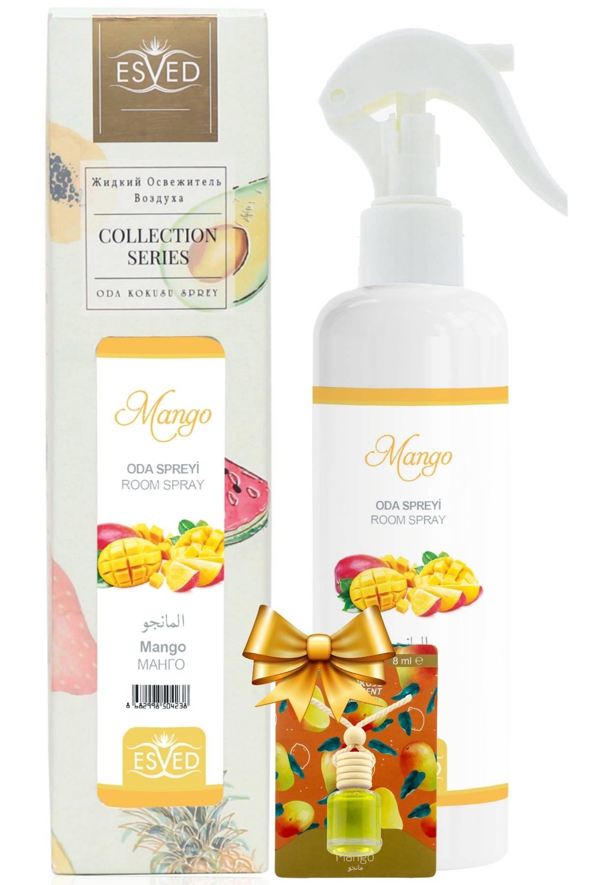 Mango Kokusu Sprey 400Ml. Mango Kokusu Araba Kokusu 8Ml. Hediyeli