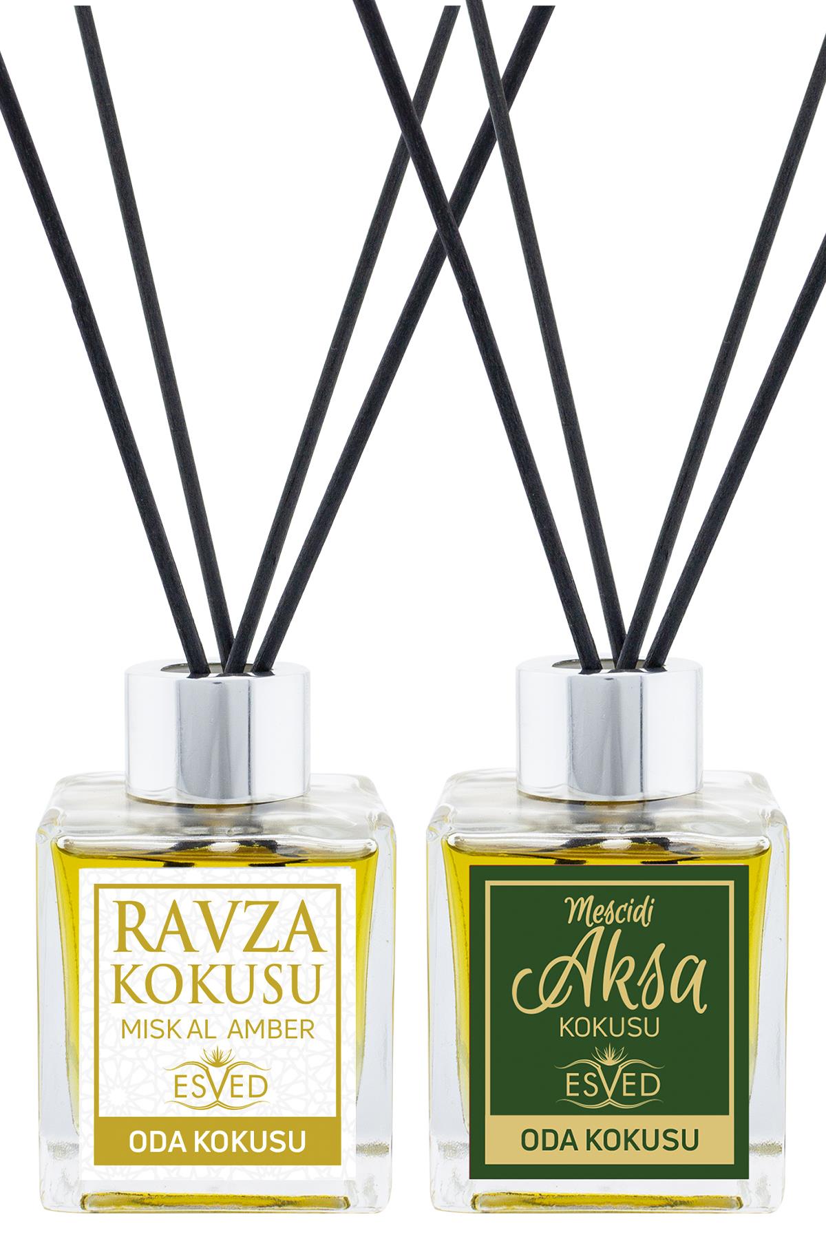Medine Ravza Kokusu Ve Mescidi Aksa Kokusu 100 Ml Çubuklu Oda Kokusu