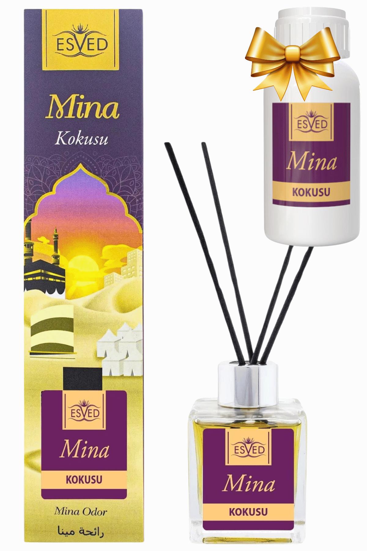 Mina Kokusu 100 Ml Çubuklu Oda Kokusu Yedek Dolum Şişesi Hediyeli