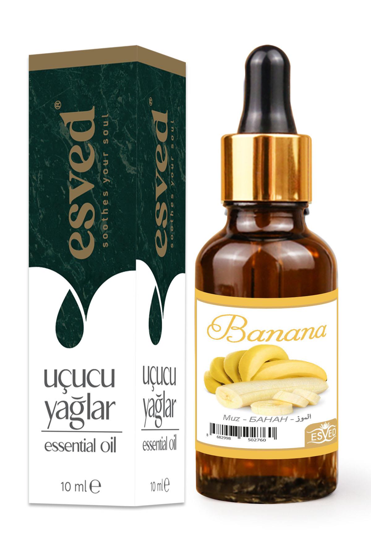 Muz Kokusu Kokusu Saf Esansiyel Uçucu Yağ Buhurdanlık Yağı Difüzör Esansı Aromaterapi Ortam Koku 10ml