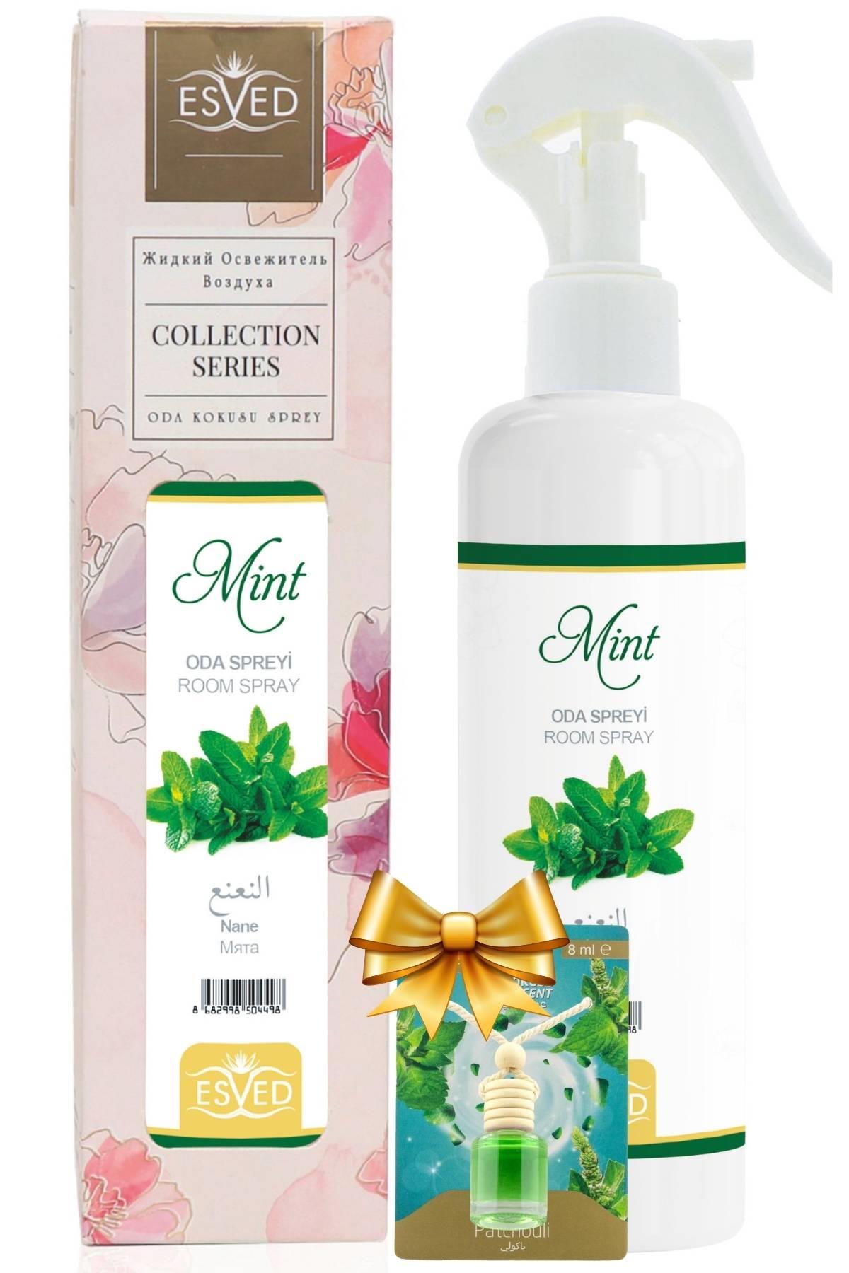 Nane Kokusu Sprey 400Ml. Nane Kokusu Araba Kokusu 8Ml. Hediyeli