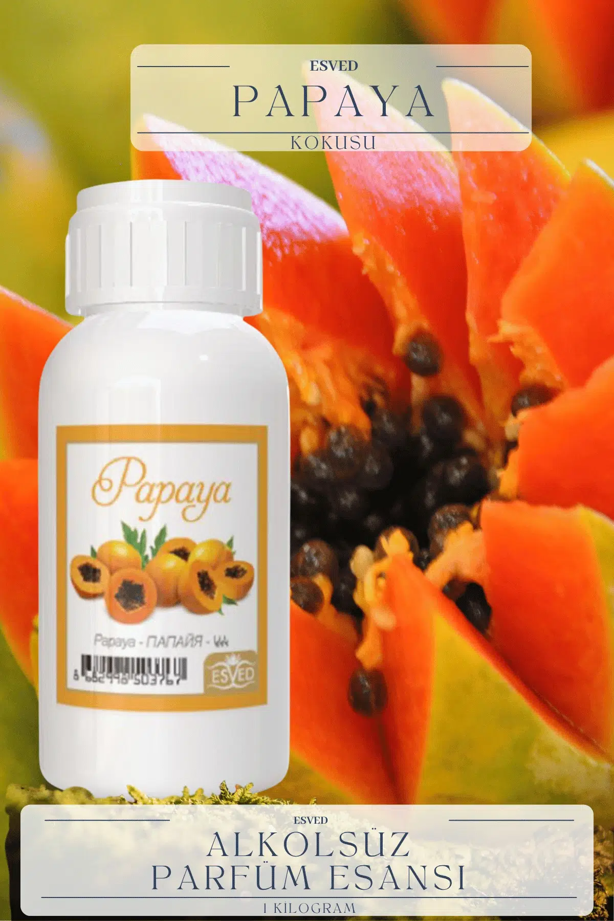 Papaya Kokusu Toptan Parfüm Esansı 1 Kilogram