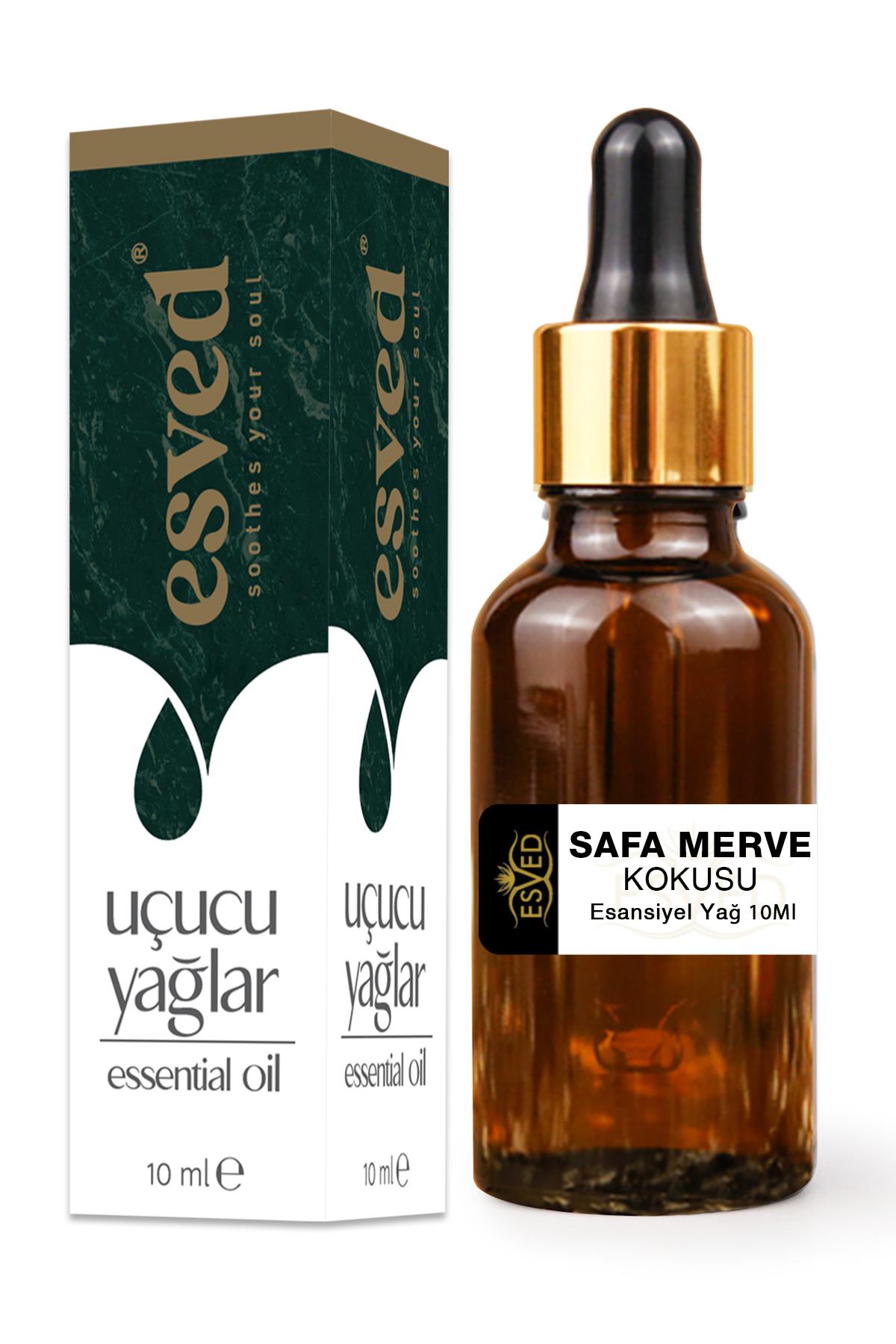 Safa Merve Kokusu Saf Esansiyel Uçucu Yağ Buhurdanlık Yağı Difüzör Esansı Aromaterapi Ortam Koku 10ml