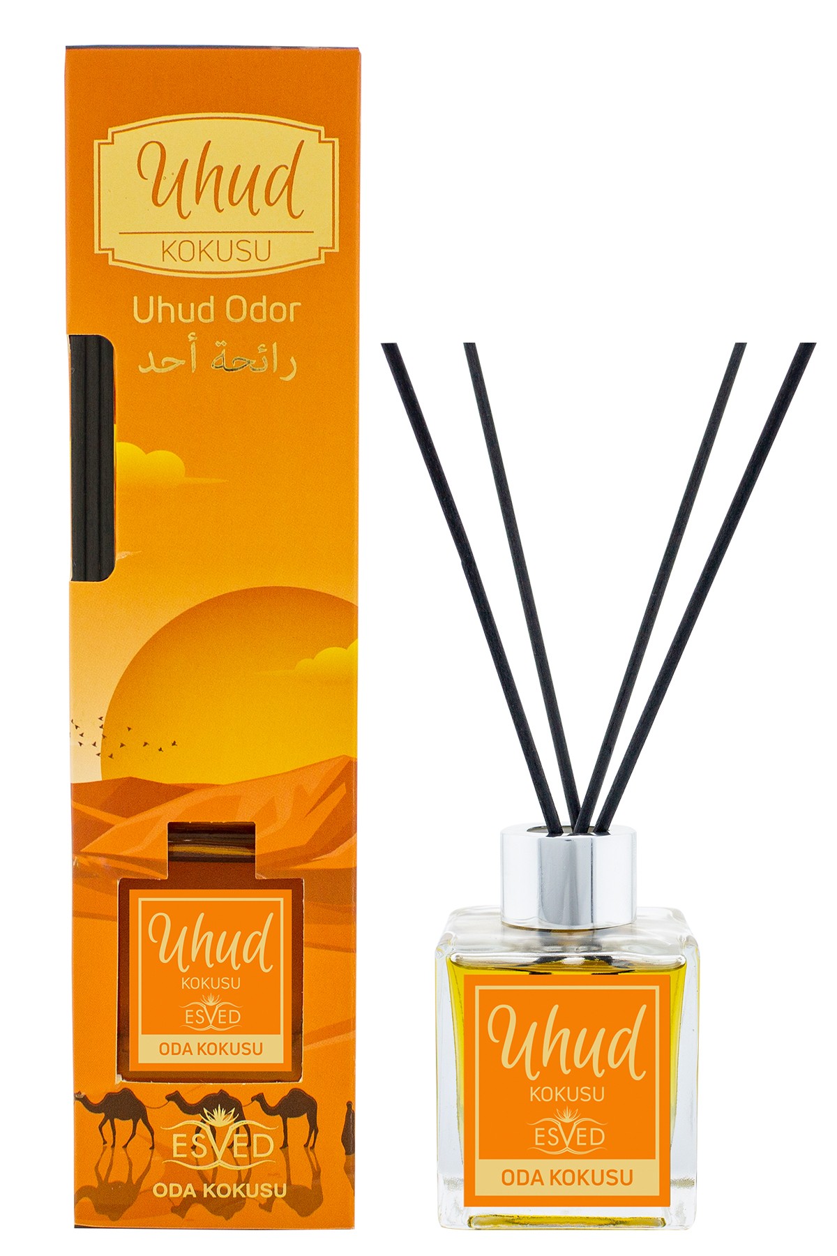 Uhud Kokusu 100 Ml Çubuklu Oda Kokusu Uhud Kokusu Sabun 20 Gram Hediyeli