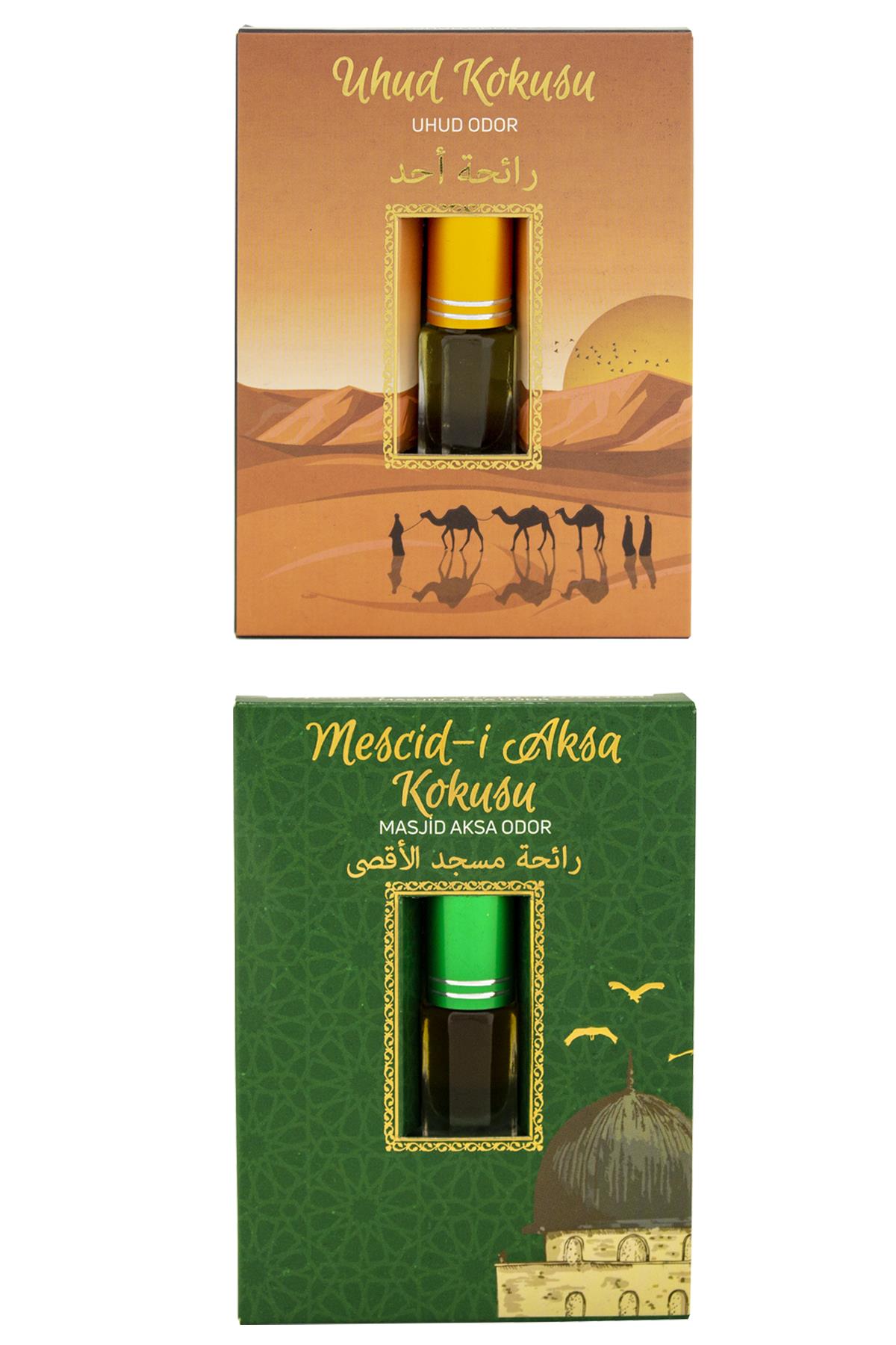 Uhud Kokusu Ve Mescidi Aksa Kokusu Alkolsüz Esans 3ml