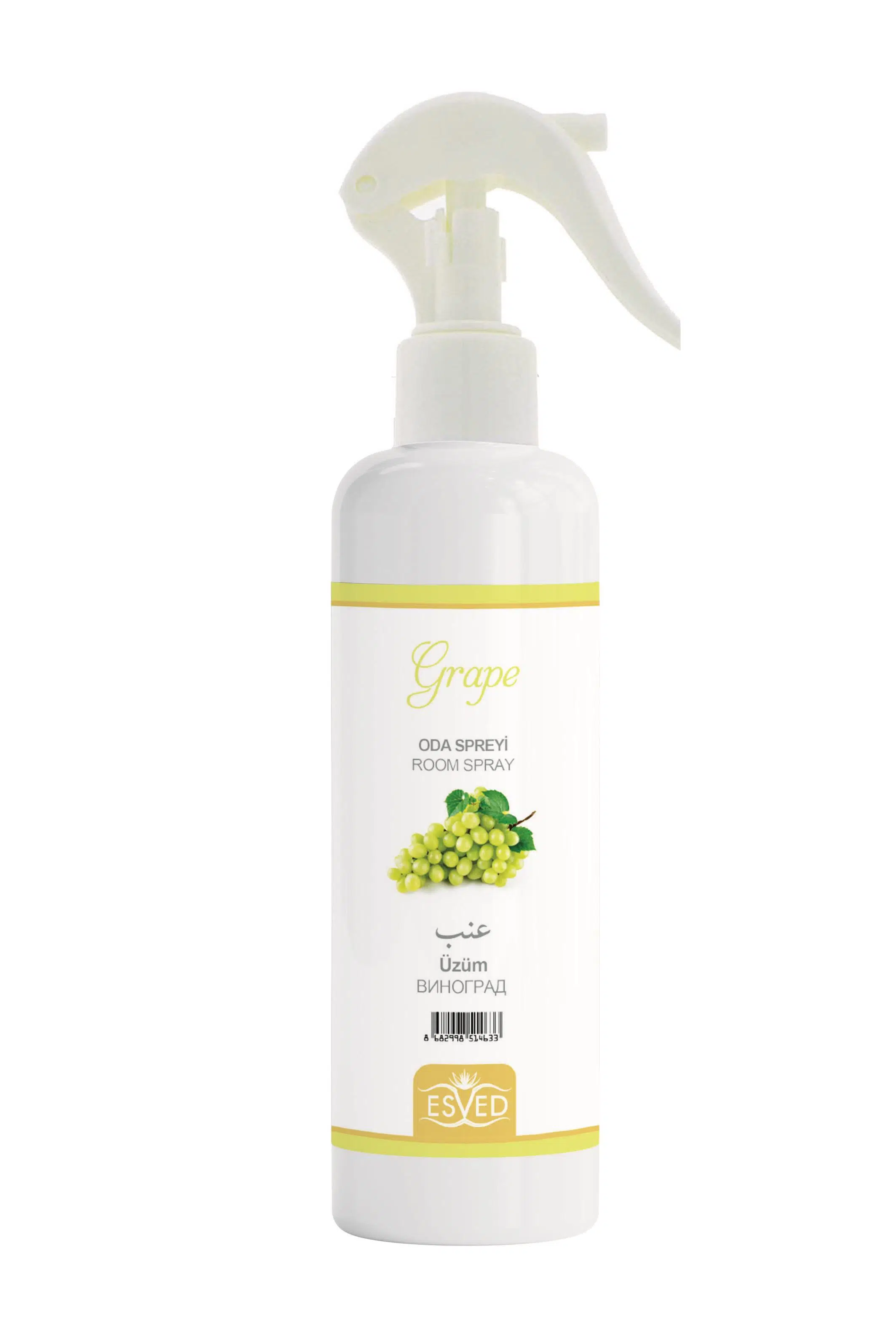 Üzüm Kokusu Oto Kokusu Spreyli Araç Oda Ve Ortam Kokusu 400 Ml Kalıcı Uzun Ömürlü