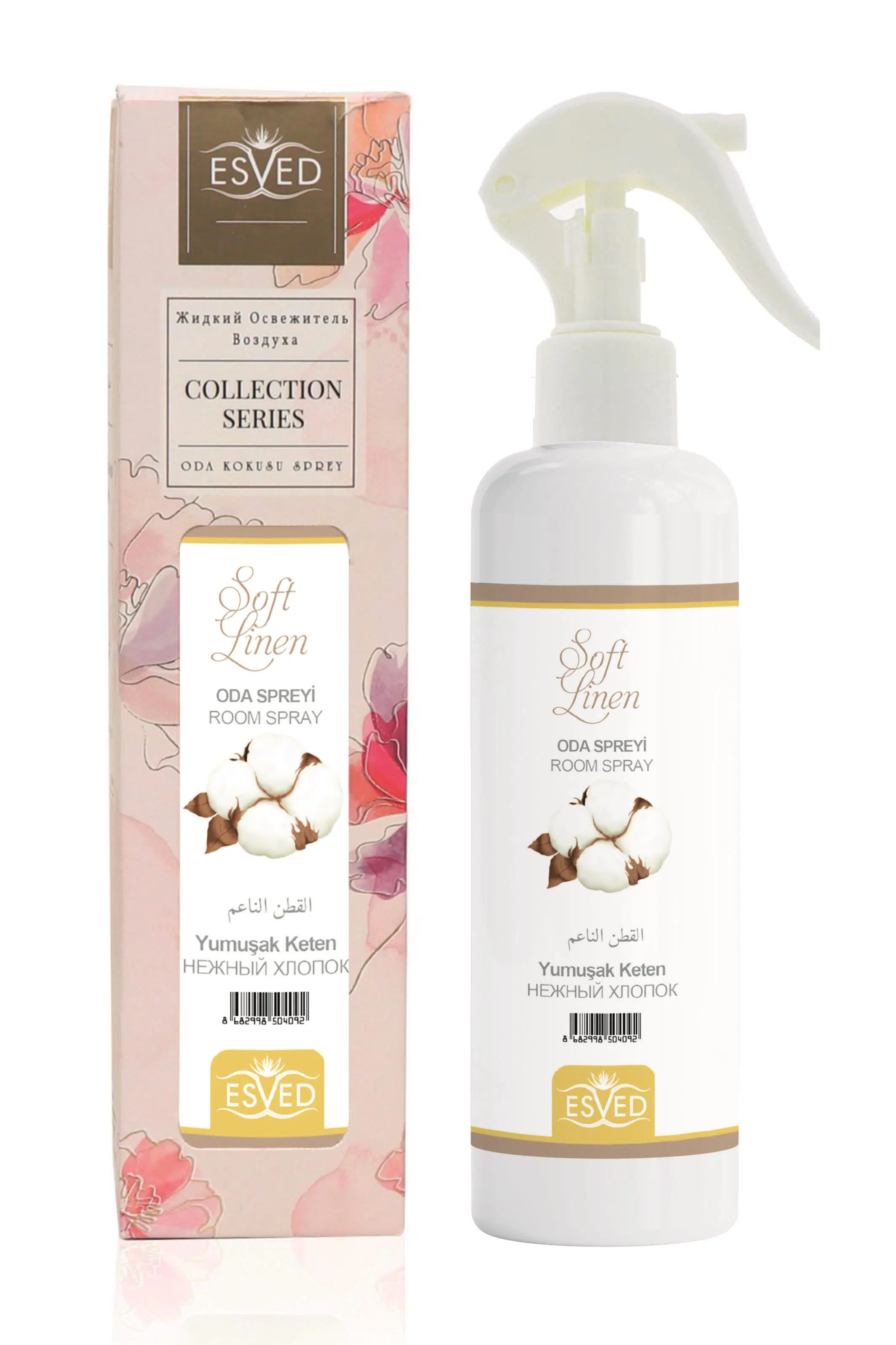 Yumuşak Keten Kokusu Sprey 400Ml.