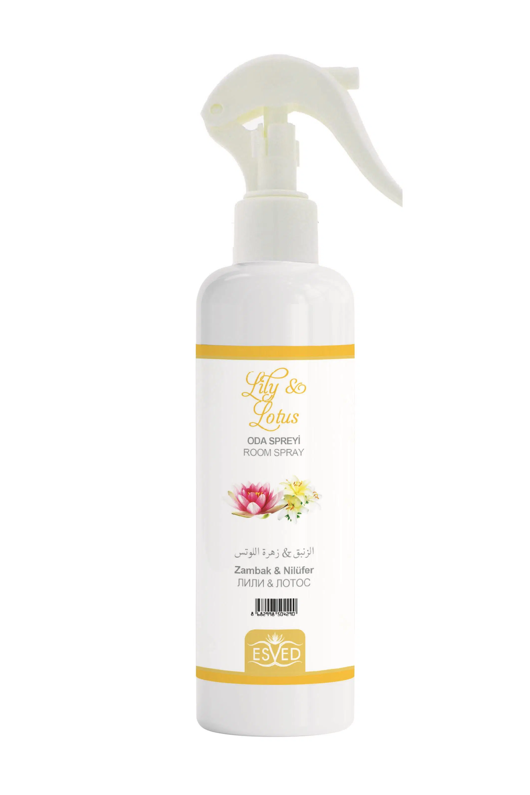 Zambak Nilüfer Kokusu Oto Kokusu Spreyli Araç Oda Ve Ortam Kokusu 400 Ml Kalıcı Uzun Ömürlü